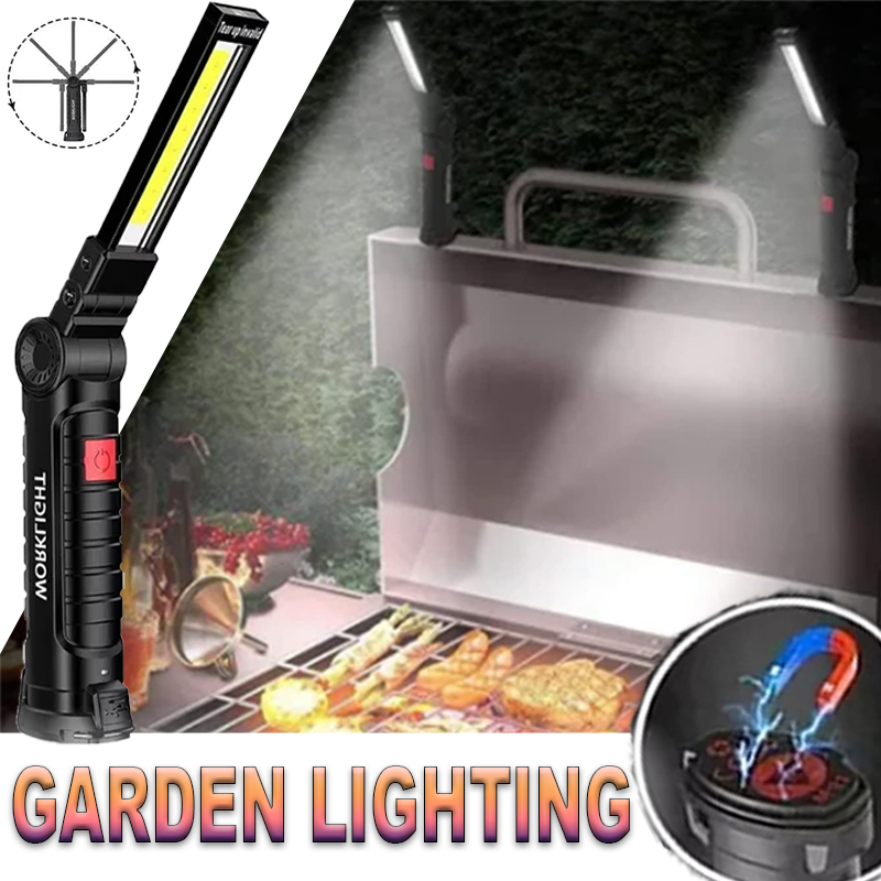 Outdoor Adventures - مصباح يدوي LED محمول مع خطاف