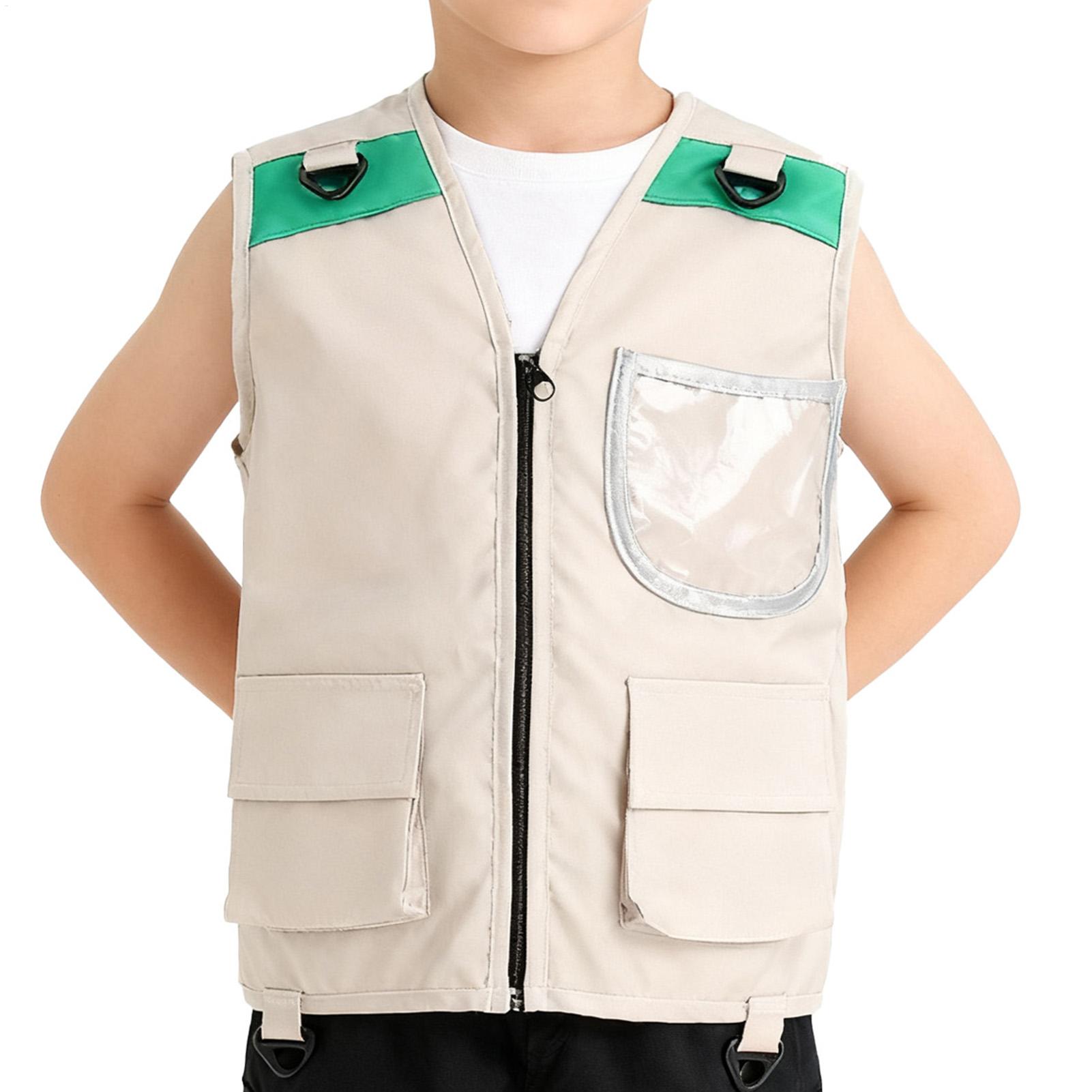 Outdoor Adventure With Kids - سترة استكشافية للأطفال، زي سفاري، سترة