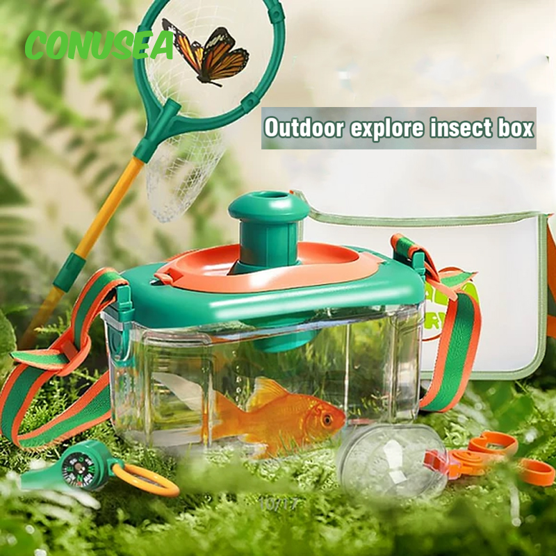 Outdoor Adventure With Kids - ألعاب صيد الحشرات على شكل فراشة