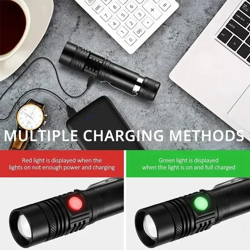 مصباح يدوي LED قابل لإعادة الش - مراجعة Outdoor Adventures وسعره