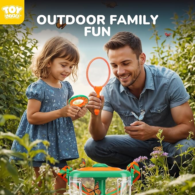 ألعاب صيد الحشرات على شكل فراش - مراجعة Outdoor Adventure With Kids وسعره