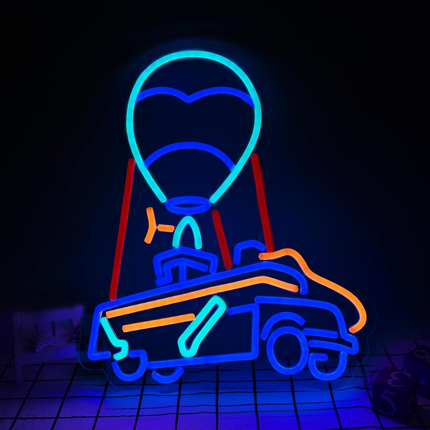 لافتة نيون LED بتصميم حافلة با - مراجعة Outdoor Adventure Club وسعره