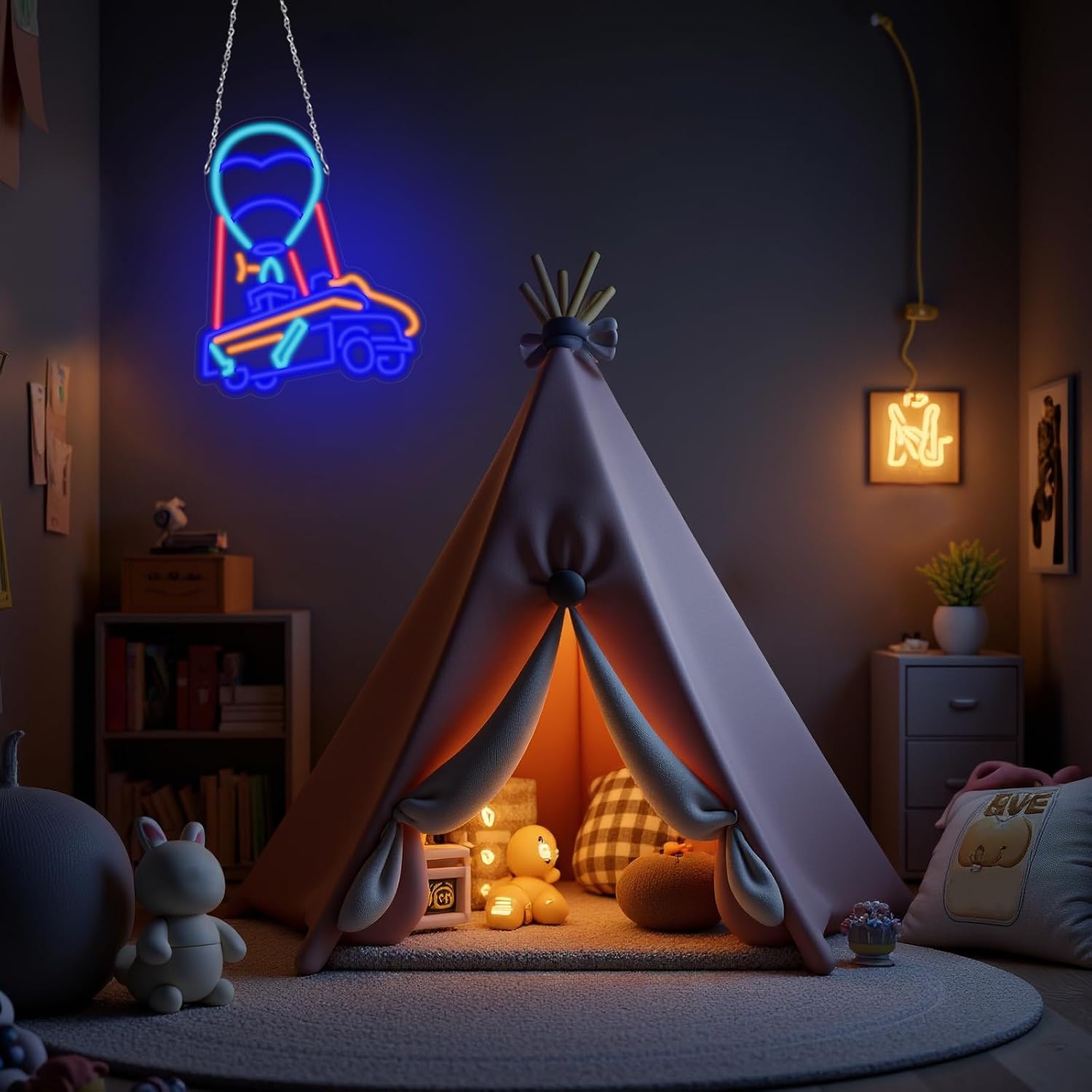 لافتة نيون LED بتصميم حافلة با - مراجعة Outdoor Adventure Club وسعره